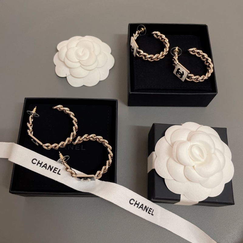 Ch*el earrings